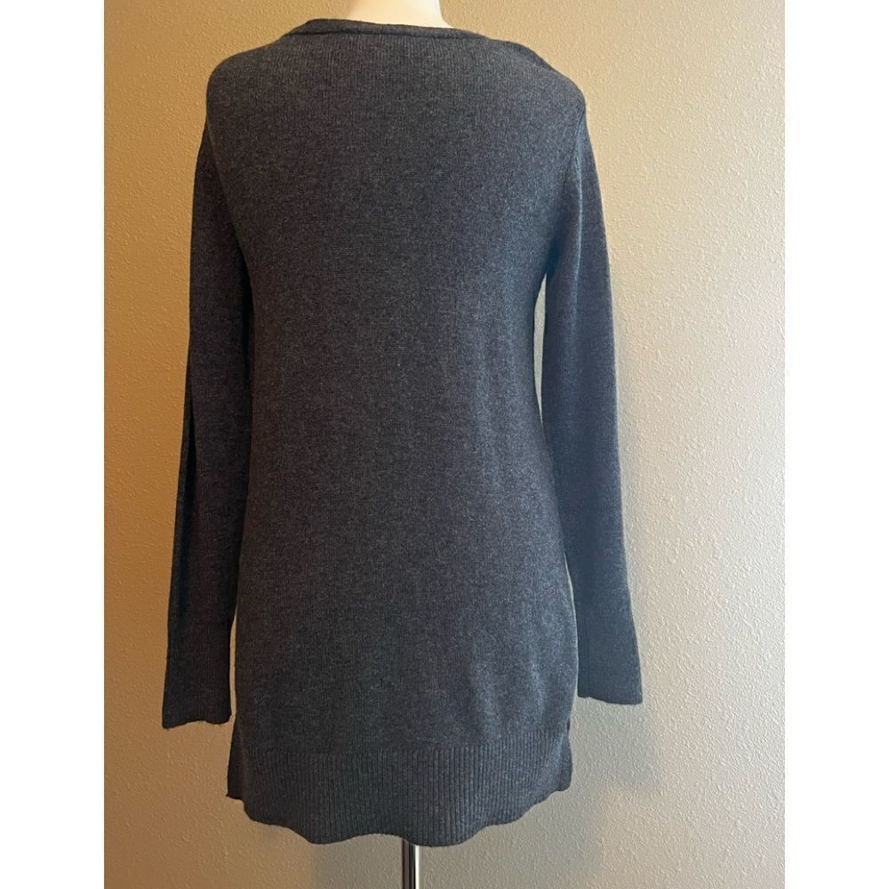 Ann Taylor XXS Wool Sweater Dark Grey